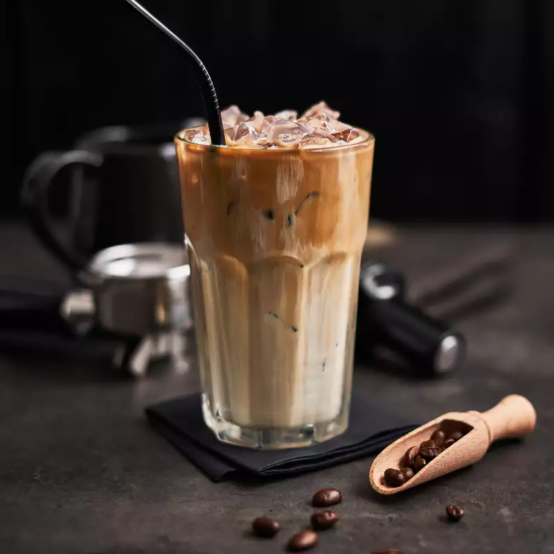 Un verre de Café Frappé