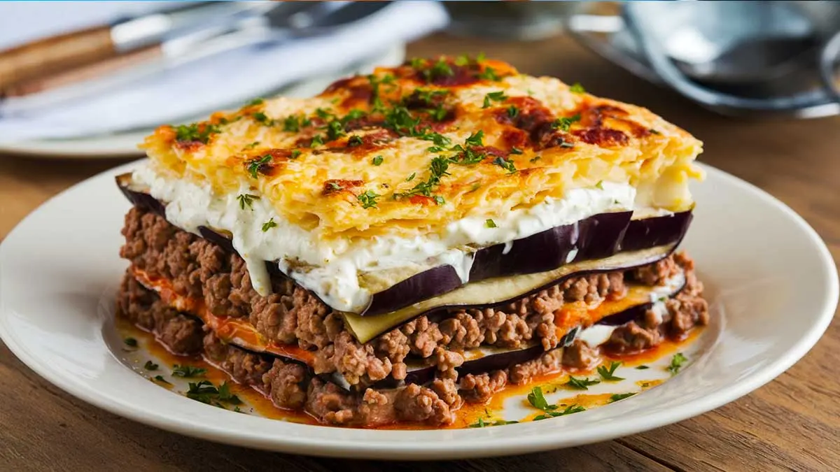 Plat de Moussaka